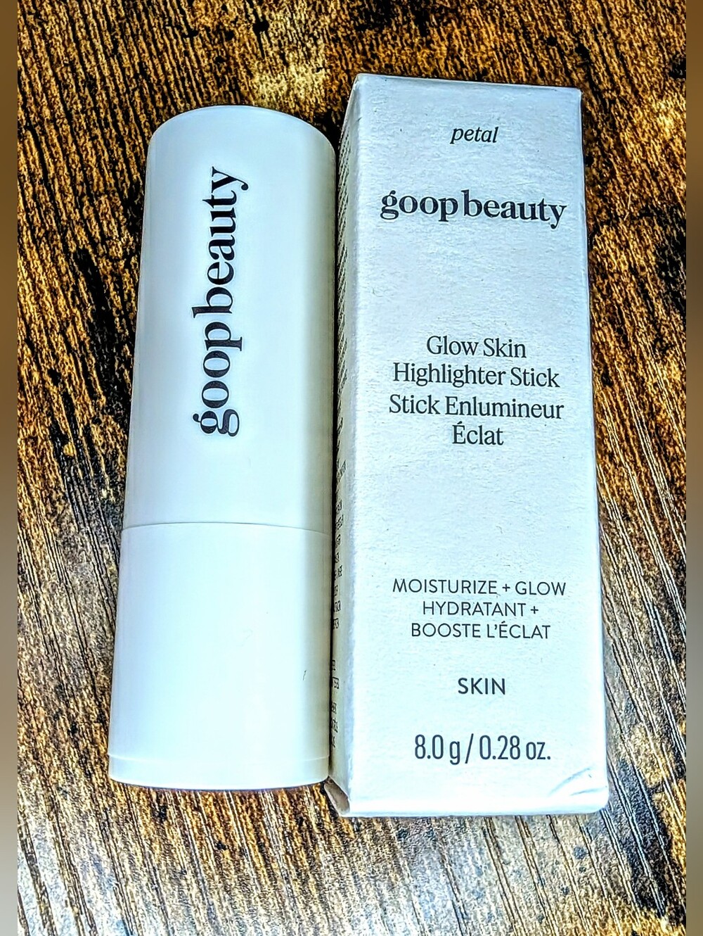 GOOP Glow Skin Highlighter Stick       Color: Petal (soft pink shimmer)
